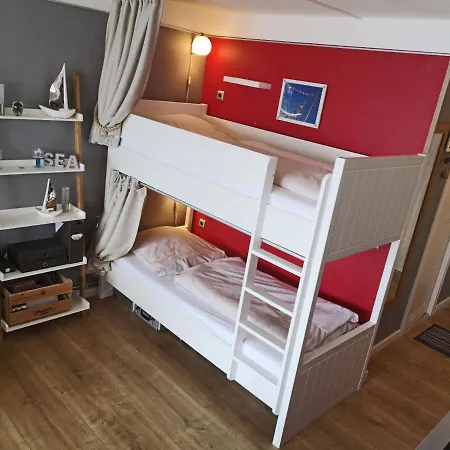 Apartamento Fewo1846 Intermar - Kajuete Foerdeblick - Familienfreundliches Studioapartment Mit Balkon Und Meerblick *